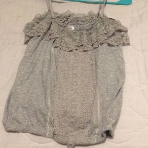 Gray tank top
